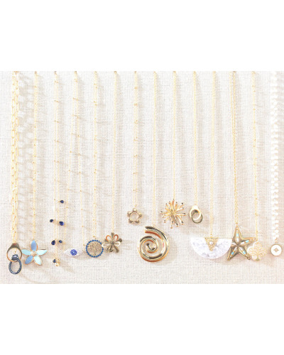 Grossiste colliers acier inoxydable  lots de 14 | Cocconelle