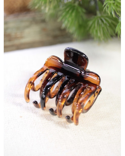 Pince à cheveux - Petit modèle - Ambré